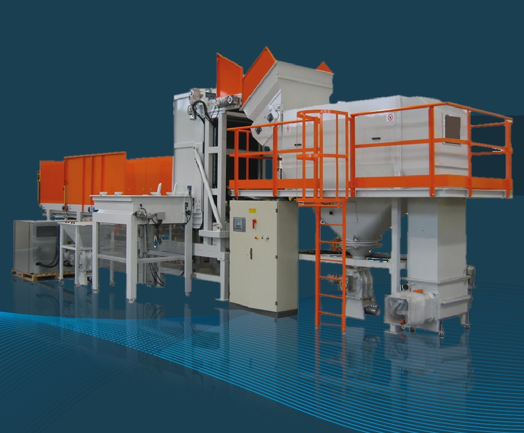 Bag emptying with the SVR DEPA